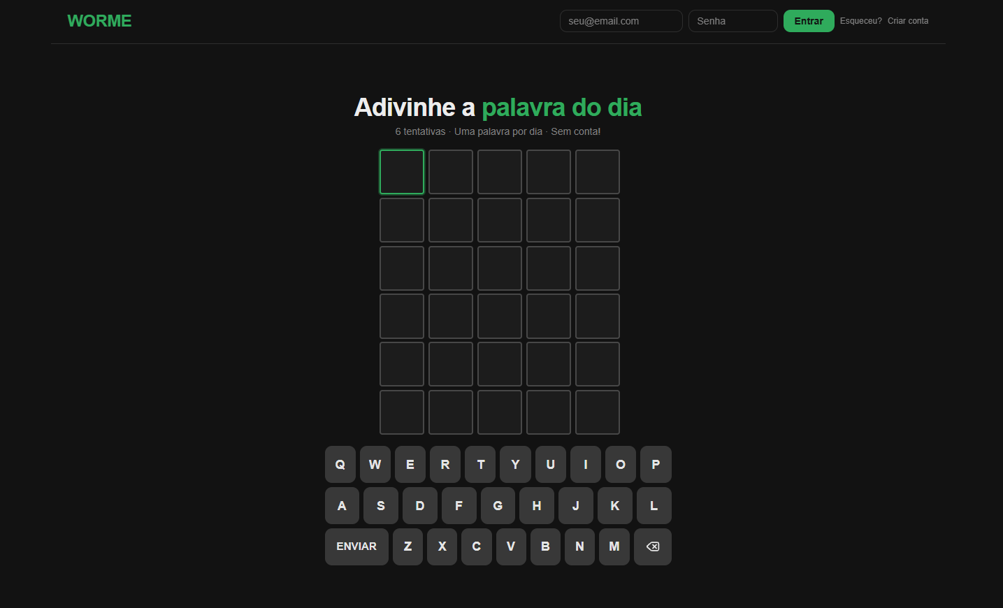 Projeto Worme