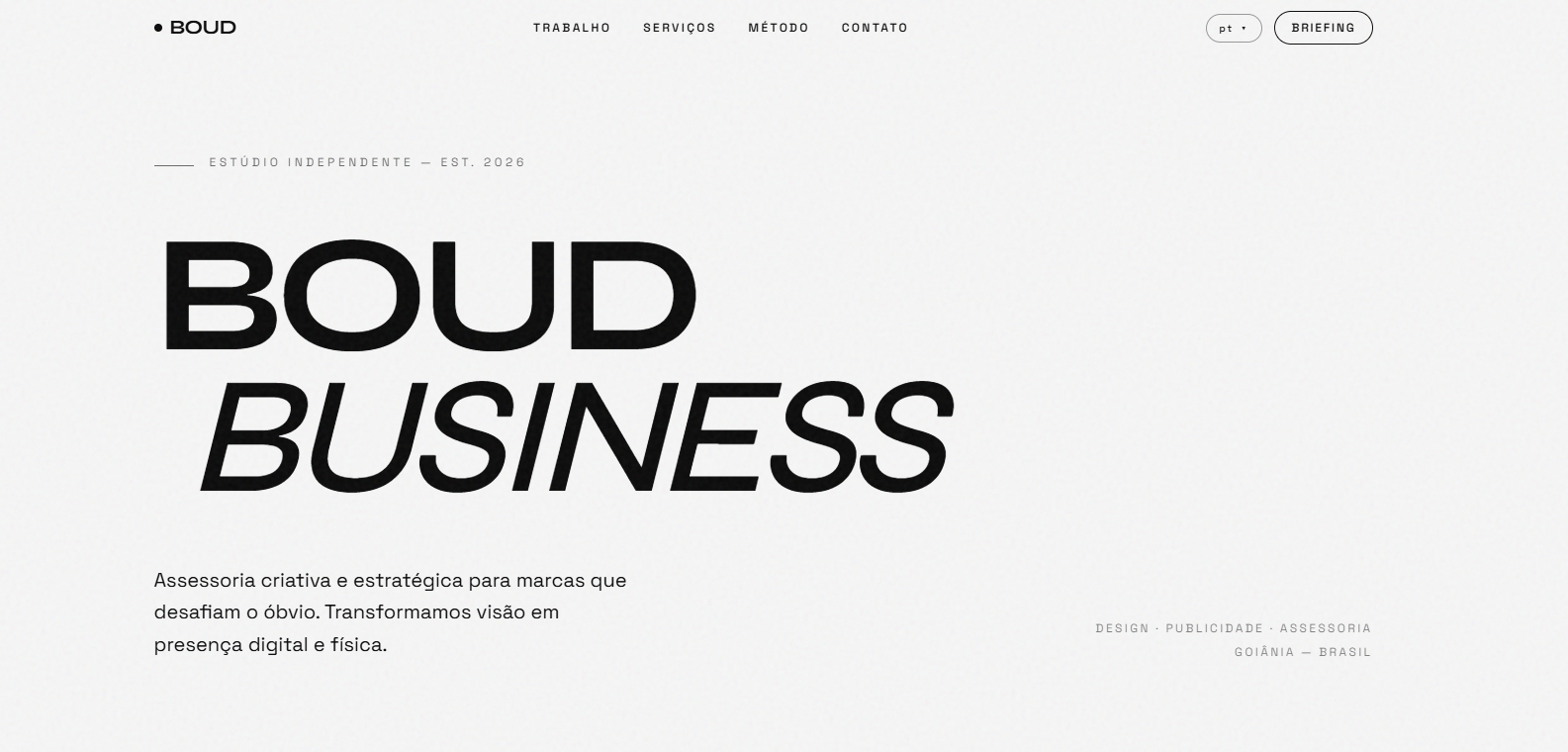 Projeto Boud Business